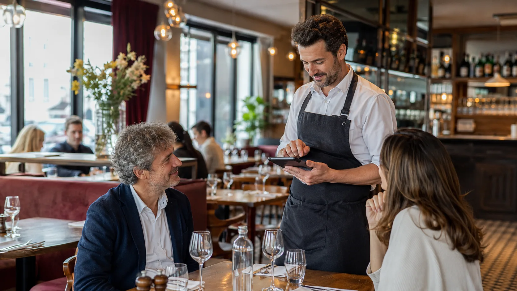 Un professionnel de la restauration au service de ses clients